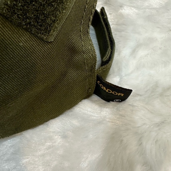 Condor Tactical Army Cap Adjustable Strap Green OSFM - Picture 4 of 9